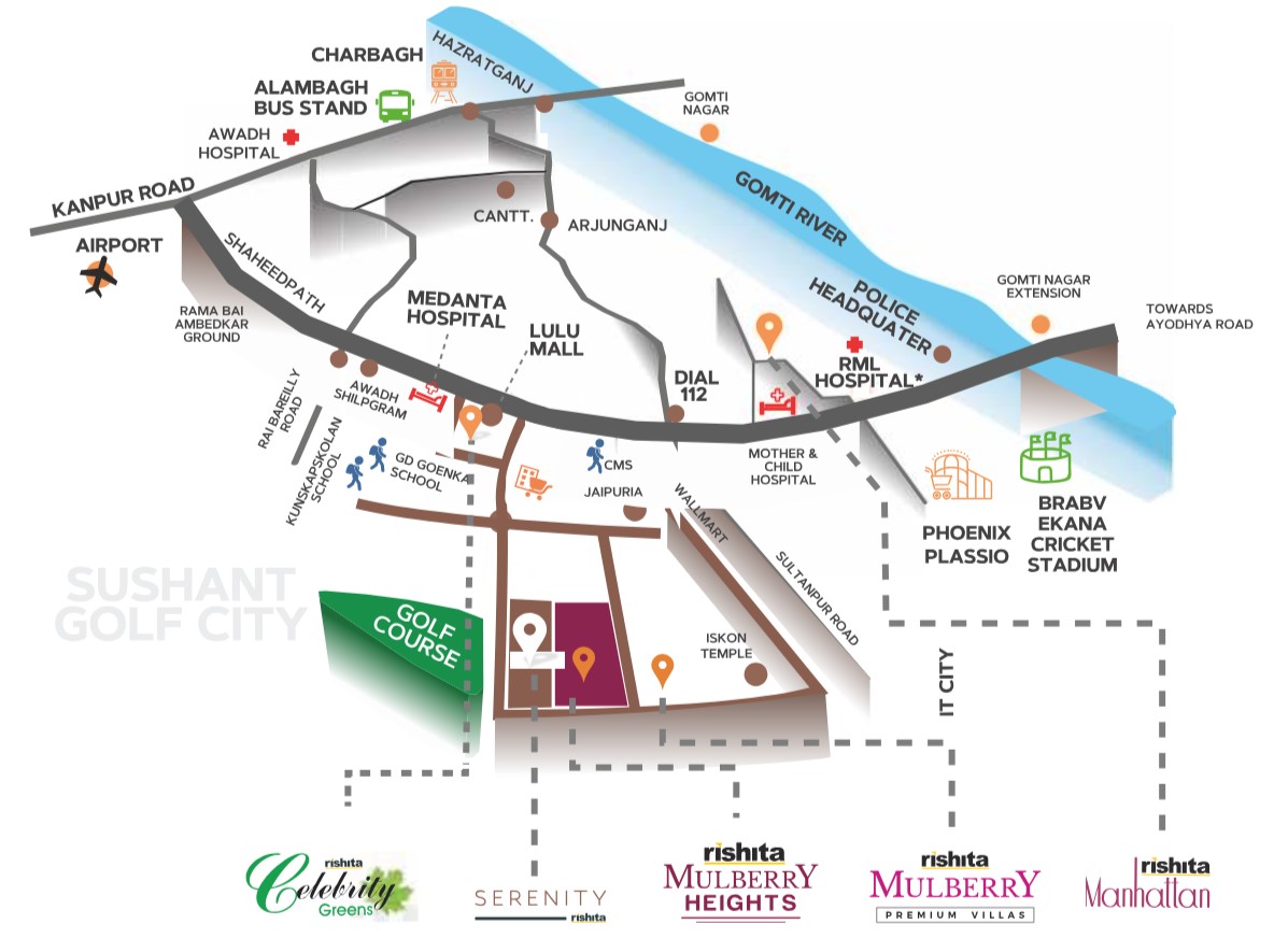 Prime Location Map